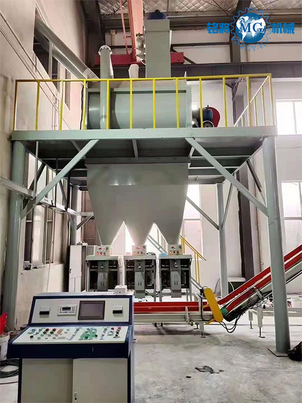 江蘇張家港輕質(zhì)石膏砂漿自動(dòng)化生產(chǎn)線安裝收尾！馬上準(zhǔn)備試機(jī)啦！