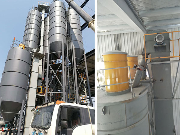 干粉砂漿設備選用螺旋輸送機還是斗式提升機？