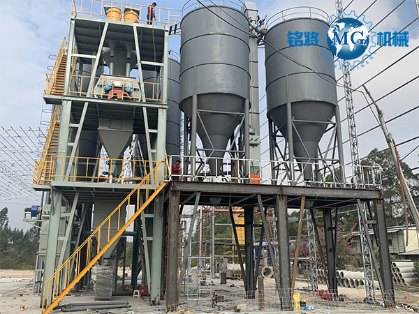 干粉砂漿攪拌站和混凝土攪拌站一樣嗎？可不可以通用？