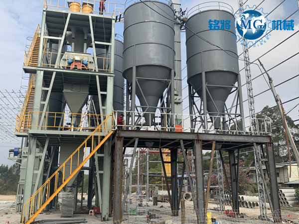 干粉砂漿設(shè)備如何正確投放物料，順序不能亂