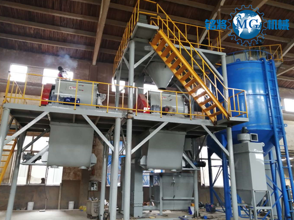 干粉砂漿設(shè)備一天可以攪拌多少砂漿？