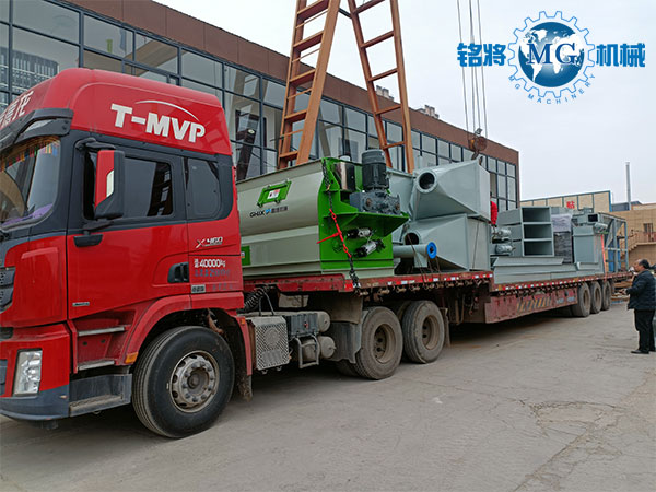 甘肅時(shí)產(chǎn)20噸干粉砂漿生產(chǎn)線已發(fā)貨！