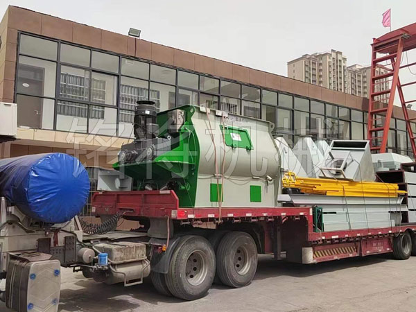 4方雙軸噸包包裝生產(chǎn)線(xiàn)發(fā)貨現(xiàn)場(chǎng)