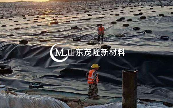 《福建武平垃圾填埋場(chǎng)》土工布、土工膜施工